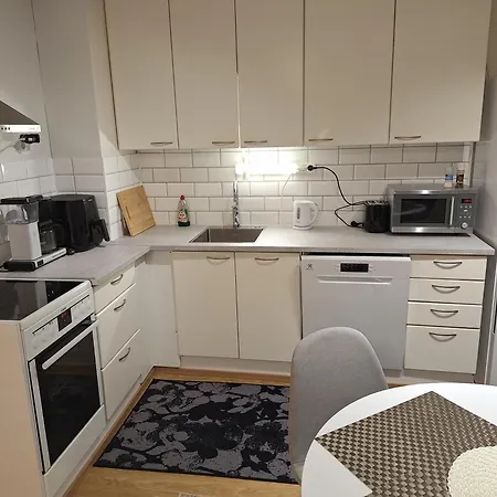 Maentsaelae Centrum- Saunalla Ja Ilmaisella Pysaekoeinnillae Apartment